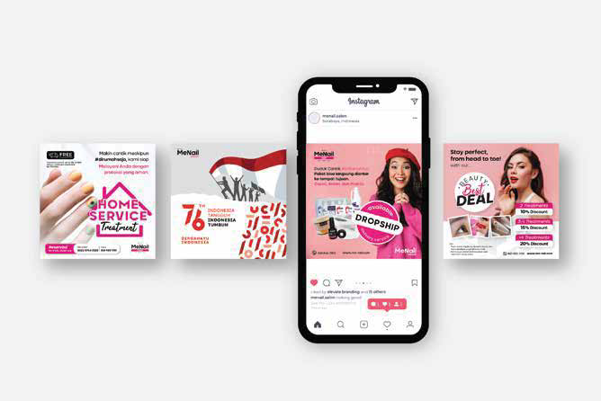 MeNail — Digital communication