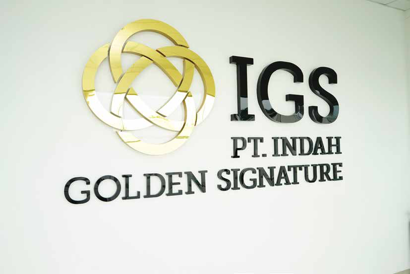 Indah Golden Signature — Corporate identity